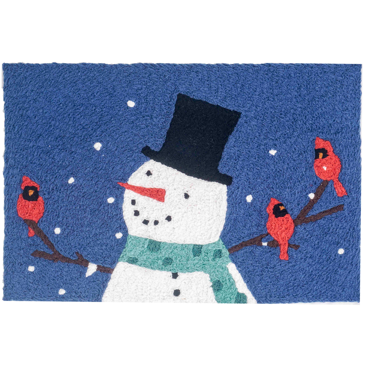 Jellybean JBL-RR020 20 x 30 in. Snow Couple & Cardinals Area Rug