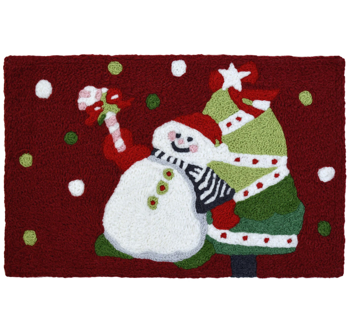 Jellybean JBL-RR020 20 x 30 in. Snow Couple & Cardinals Area Rug