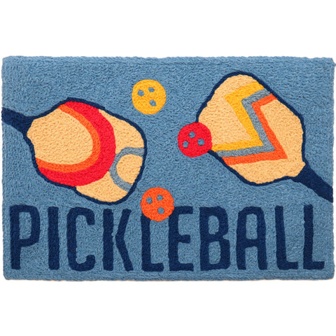 Jellybean Pickleball 20"x30" Washable Accent Rug