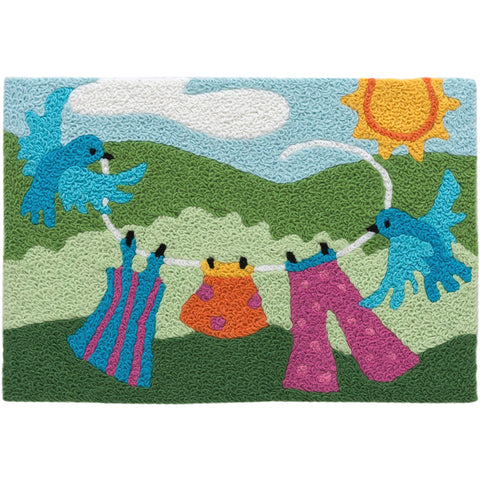 The Heist Jellybean Accent Washable Rug 20" x 30"