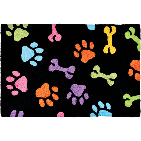 Paws & Bones  20" X 30" Jellybean Rug